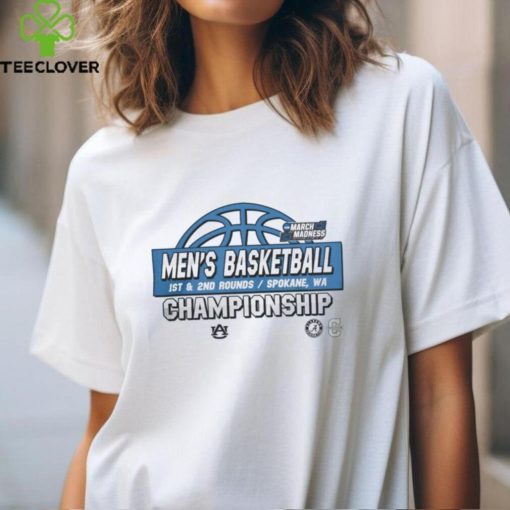 March Madness 2024 Division I Men’s Basketball Championship 1st 2nd Rounds Spokane , WA The Road To Phoenix Tee shirt