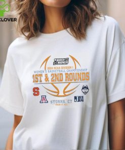 March Madness 2024 NCAA Division I Women's Basketball 1st 2nd Rounds Storrs, CT Champion Four It All Tee hoodie, sweater, longsleeve, shirt v-neck, t-shirt