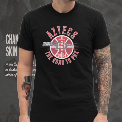 March Madness Aztecs 2024 the road to PHX shirt