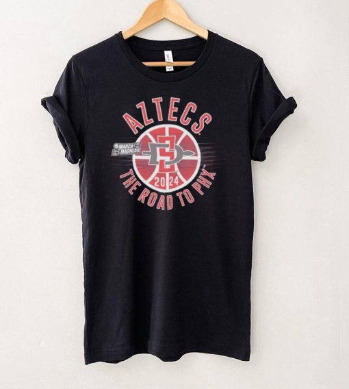 March Madness Aztecs 2024 the road to PHX shirt