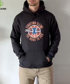 March Madness Fighting Illini 2024 the road to PHX hoodie, sweater, longsleeve, shirt v-neck, t-shirt