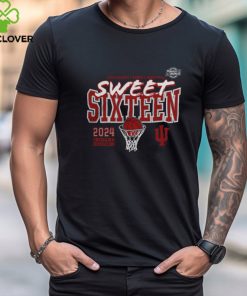 March Madness Indiana Hoosiers 2024 NCAA Women's Basketball Tournament Sweet Sixteen Fast Break Tee Shirt