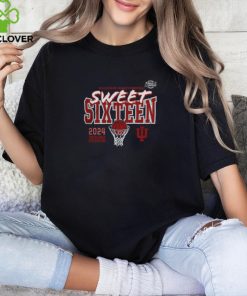 March Madness Indiana Hoosiers 2024 NCAA Women's Basketball Tournament Sweet Sixteen Fast Break Tee Shirt