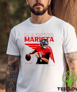 Marcus Mariota Atlanta Falcons signature 2023 shirt