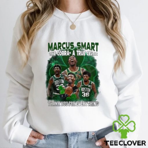 Marcus Smart The Cobra A True Celtic Thank You For Everything Shirt