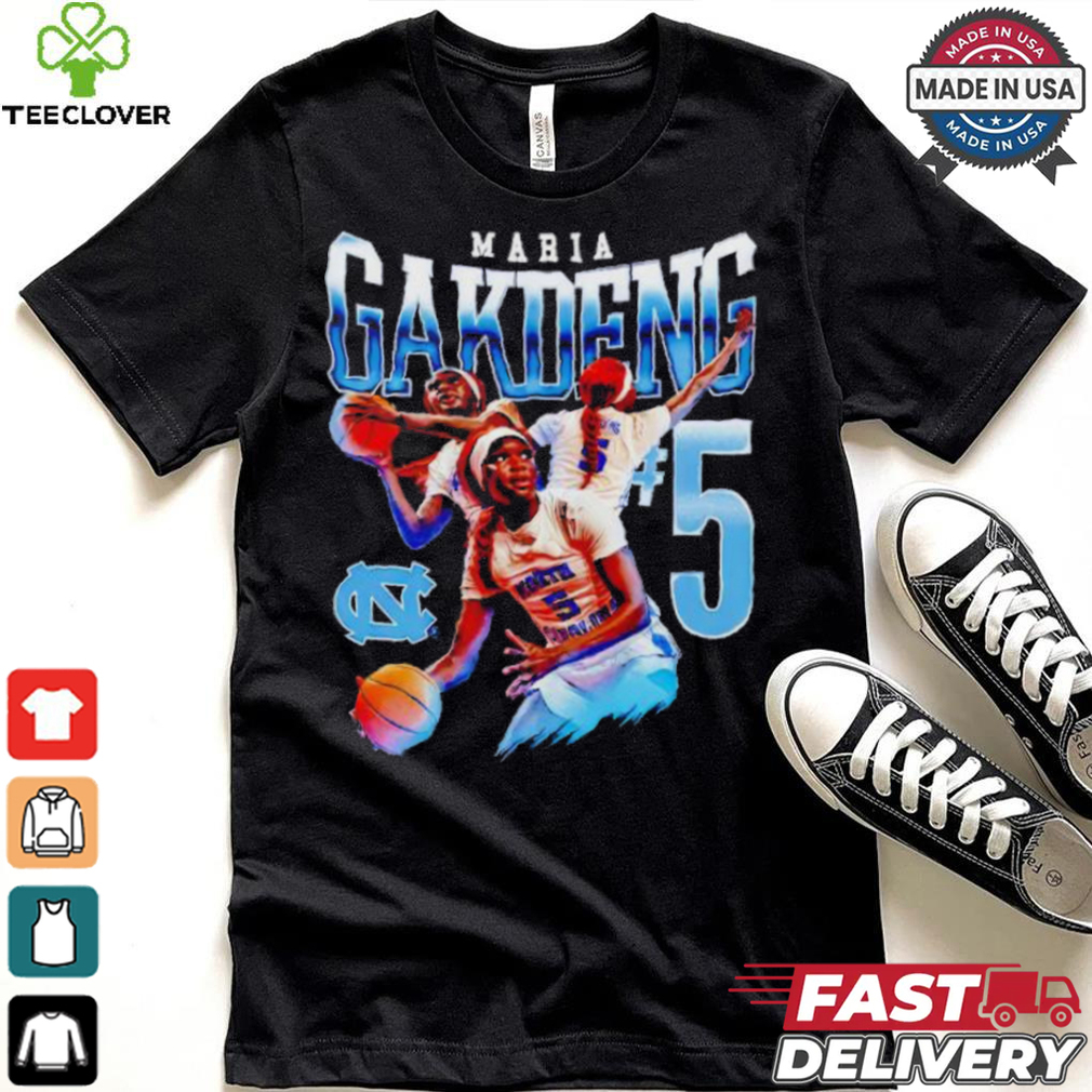 Maria Gakdeng UNC NCAA Women’s Basketball Player shirt Maria Gakdeng UNC NCAA Women’s Basketball Player shirt
