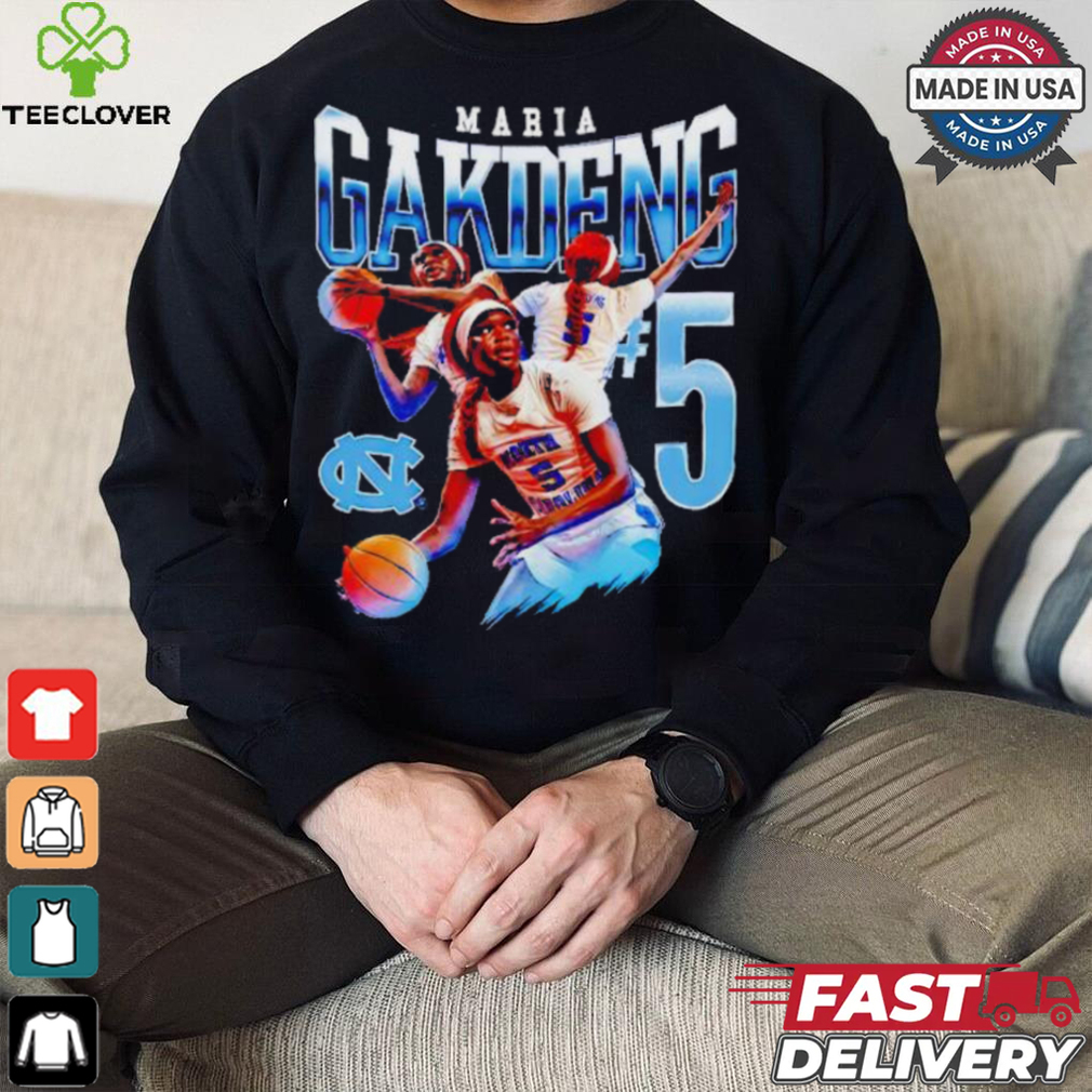 Maria Gakdeng UNC NCAA Women’s Basketball Player shirt Maria Gakdeng UNC NCAA Women’s Basketball Player shirt