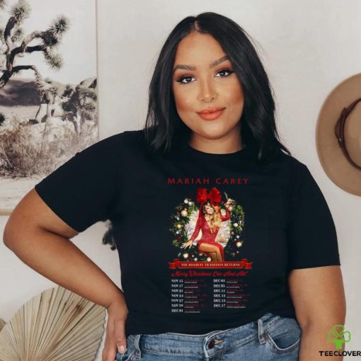Mariah Carey Merry Christmas One And All Tour 2023 T shirt