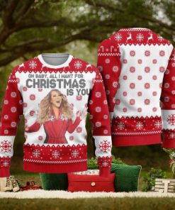 Mariah Carey Oh Baby All I Want For Christmas Is You Sweater