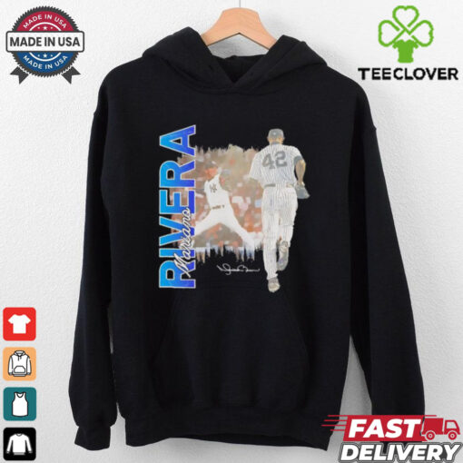 Mariano Rivera New York city skyline signature hoodie, sweater, longsleeve, shirt v-neck, t-shirt