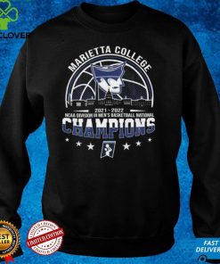 Marietta College 2022 NCAA Division III Men's Basketball National Championship Graphic Unisex T Shirt
