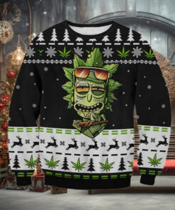 Marijuana Rick Ugly Sweater
