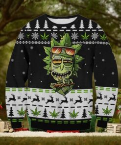 Marijuana Rick Ugly Sweater