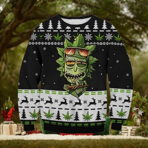 Marijuana Rick Ugly Sweater