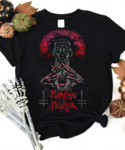 Marilyn Manson 2025 European Tour Hoodie T Shirt