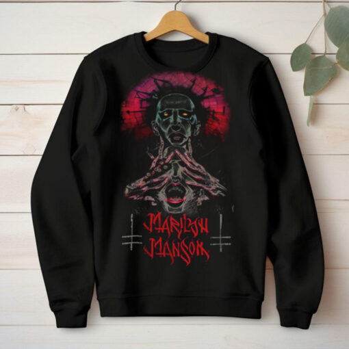 Marilyn Manson 2025 European Tour Hoodie T Shirt