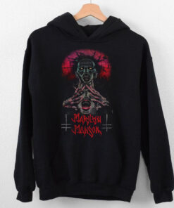 Marilyn Manson 2025 European Tour Hoodie T Shirt