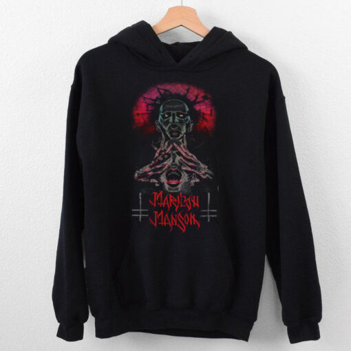 Marilyn Manson 2025 European Tour Hoodie T Shirt