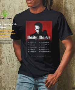Marilyn Manson European Tour 2025 Shirt