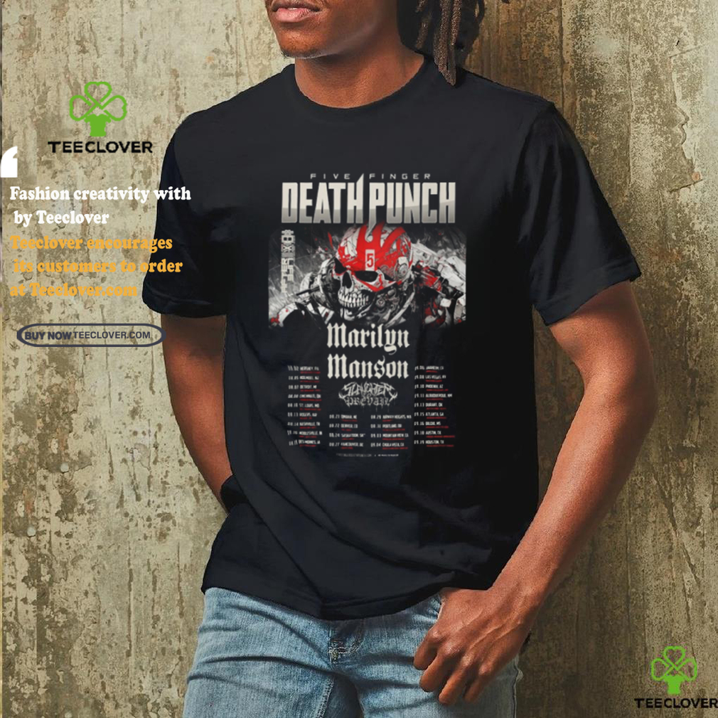 Marilyn Manson Five Finger Death Punch Tour 2024 Shirt Marilyn Manson Five Finger Death Punch Tour 2024 Shirt