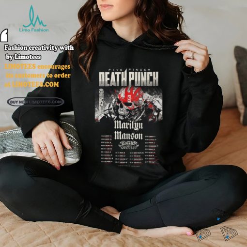 Marilyn Manson Five Finger Death Punch Tour 2024 Shirt