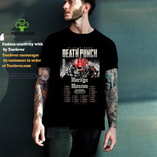 Marilyn Manson Five Finger Death Punch Tour 2024 Shirt