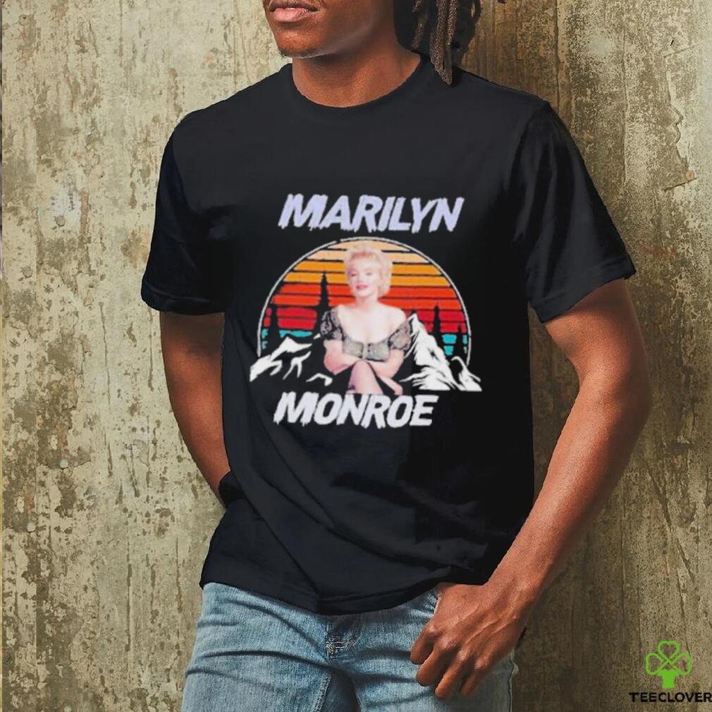 Marilyn monroe american singer actor vintage sunset shirt Marilyn monroe american singer actor vintage sunset shirt