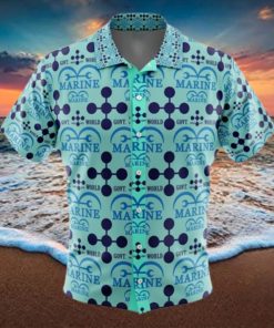 Marine x World Government One Piece Button Up Hawaiian Shirt