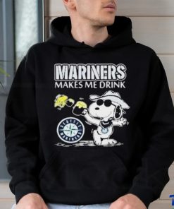 Mariners Makes Me Drink Snoopy Shirt