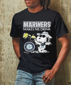 Mariners Makes Me Drink Snoopy Shirt