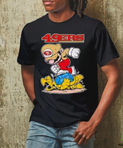 Mario 49ers Stomps On Detroit Lions Shirt 1 Mario 49ers Stomps On Detroit Lions Shirt