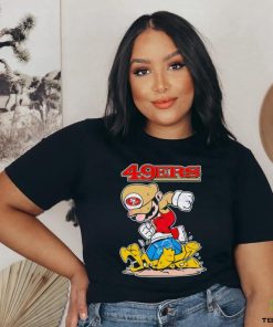 Mario 49ers Stomps On Detroit Lions Shirt 2 Mario 49ers Stomps On Detroit Lions Shirt