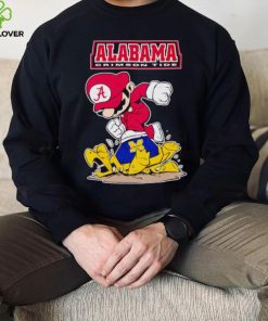 Mario Alabama Crimson Tide stomp Michigan Wolverines hoodie, sweater, longsleeve, shirt v-neck, t-shirt