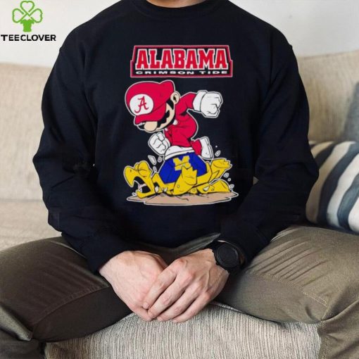 Mario Alabama Crimson Tide stomp Michigan Wolverines hoodie, sweater, longsleeve, shirt v-neck, t-shirt