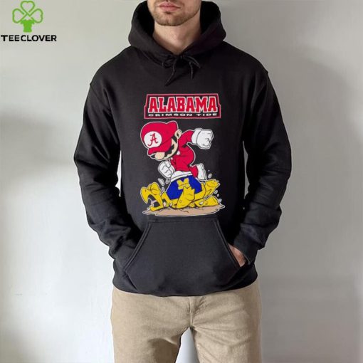 Mario Alabama Crimson Tide stomp Michigan Wolverines hoodie, sweater, longsleeve, shirt v-neck, t-shirt