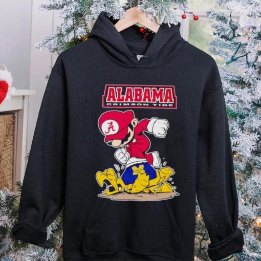 Mario Alabama Crimson Tide stomp Michigan Wolverines hoodie, sweater, longsleeve, shirt v-neck, t-shirt