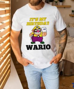 Mario Bros Wario it’s my Birthday game shirt
