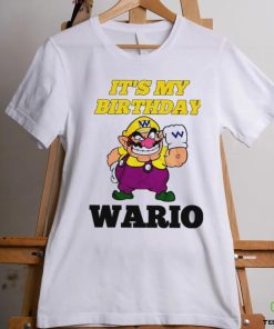 Mario Bros Wario it’s my Birthday game shirt 2 Mario Bros Wario it’s my Birthday game shirt