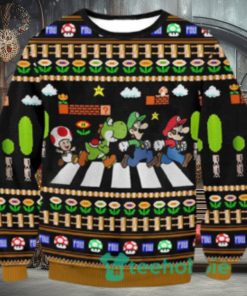 Mario Christmas Ugly Sweater 3D