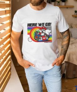 Mario Kart Pride Rainbow Road Here We Go hoodie, sweater, longsleeve, shirt v-neck, t-shirt