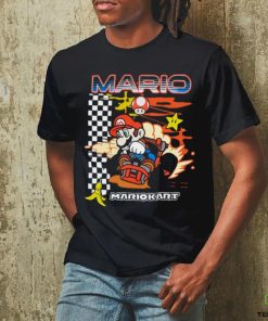 Mario Kart Racing Finish Line T Shirt