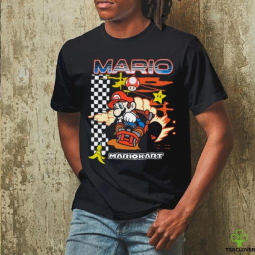 Mario Kart Racing Finish Line T Shirt