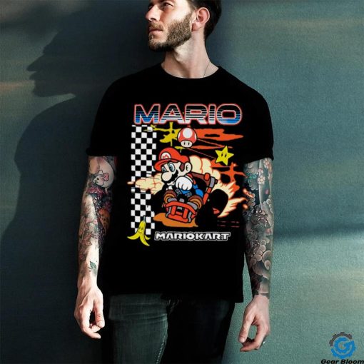 Mario Kart Racing Finish Line T Shirt