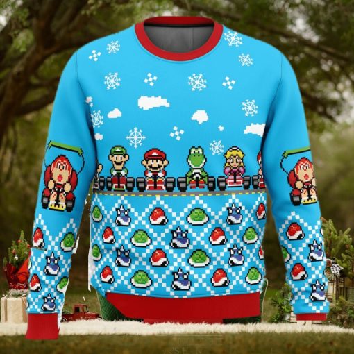 Mario Kart Ugly Christmas Sweater