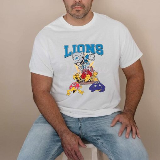 Mario Lions Stomps On 49ers Chiefs Ravens Shirt