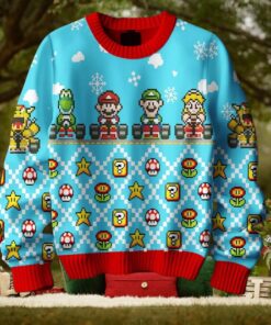 Mario Merry Christmas Ugly Sweater
