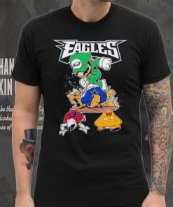 Mario Philadelphia Eagles Stomp On Dallas Cowboys, Ny Giants And Commanders Shirt