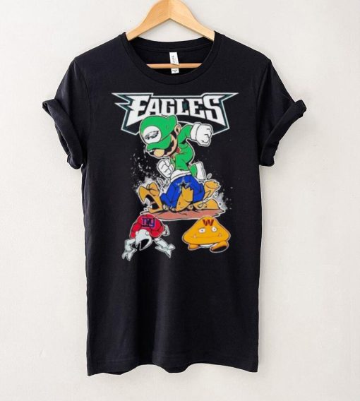 Mario Philadelphia Eagles Stomp On Dallas Cowboys, Ny Giants And Commanders Shirt