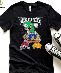 Mario Philadelphia Eagles Stomp On Dallas Cowboys, Ny Giants And Commanders Shirt