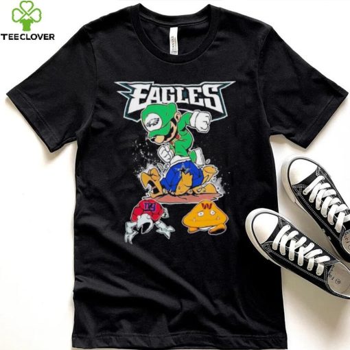 Mario Philadelphia Eagles Stomp On Dallas Cowboys, Ny Giants And Commanders Shirt